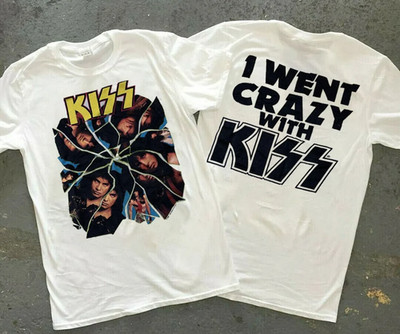 KISS I Went Crazy With Kiss 1987 Tour Concert T-Shirt