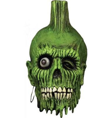 Adult Mohawk Zombie Mask   Return of the Living Dead Latex Overhead Mask