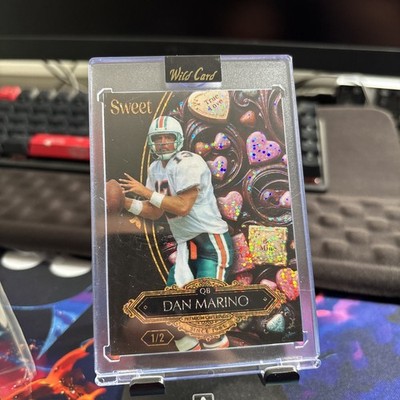 Dan Marino #1/2 2026 Wild Card Sweet Premium Football Card Miami Dolphins