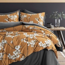 Eikei Almond Tree Blossom Floral Duvet Cover Chinoiserie Chic Style Blooming ...