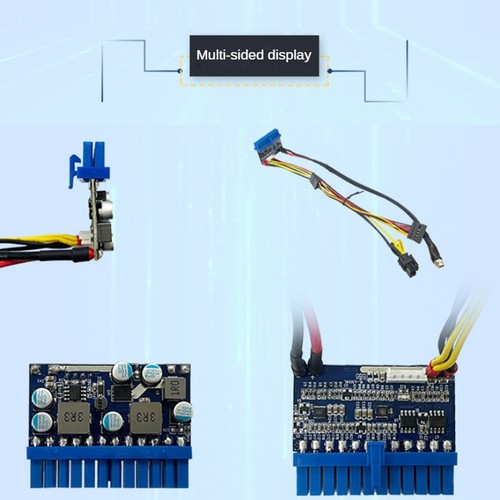 Connecteur carte mère DC 12V 300W 24 broches ATX ITX alimentation DC vers ATX PSU4368 - Photo 8/10