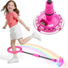 Juguete Skip Ball para niñas de 6 a 10 años, regalos de cumpleaños para niñas, 3 modos divertidos, luz intermitente