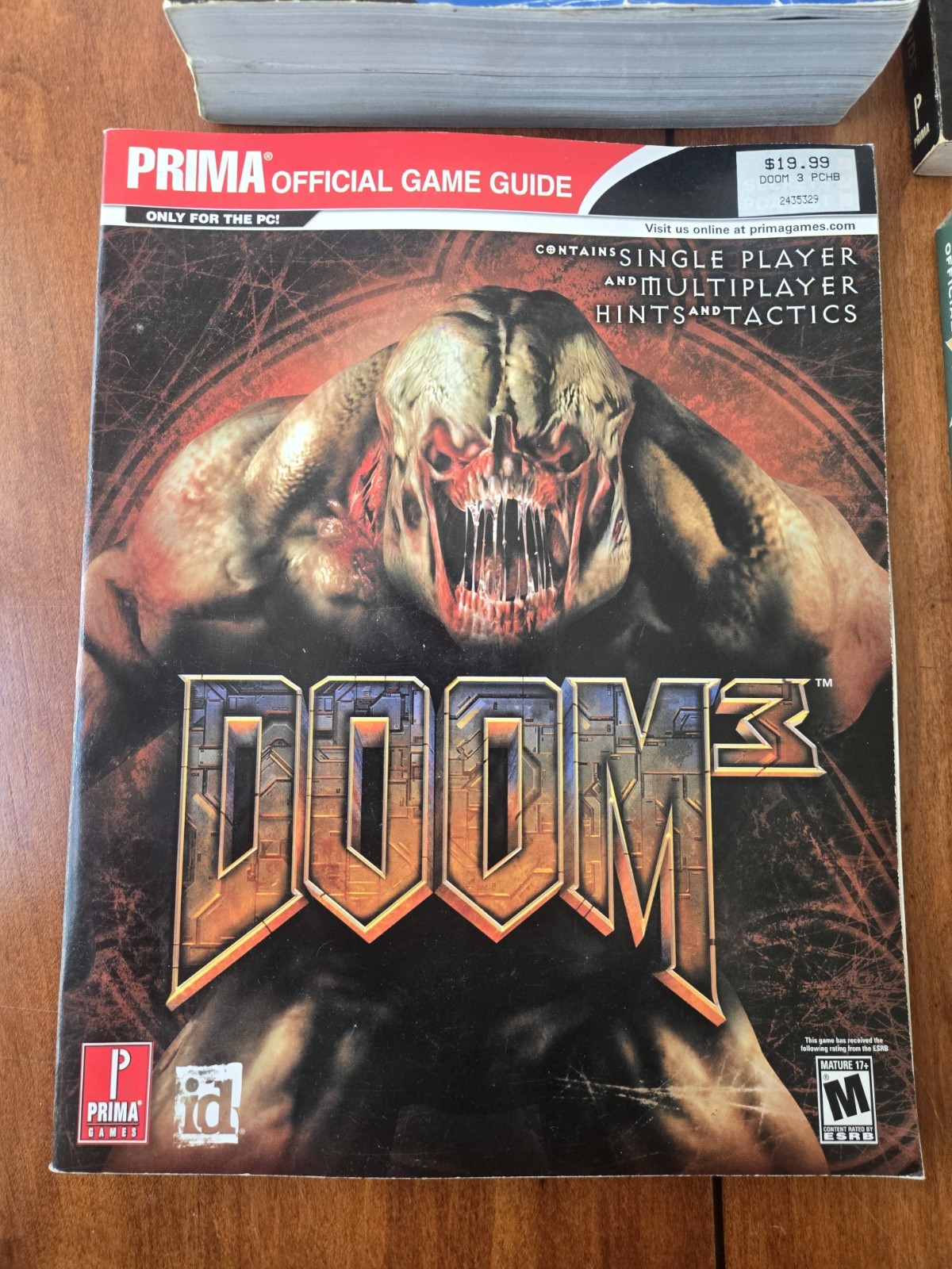 Doom Video Game Strategy Guide And Books Lot 
