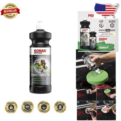 Sonax Perfect Finish 1L: Fast Paint Correction, 33.8oz, Hologram-Free High Gloss