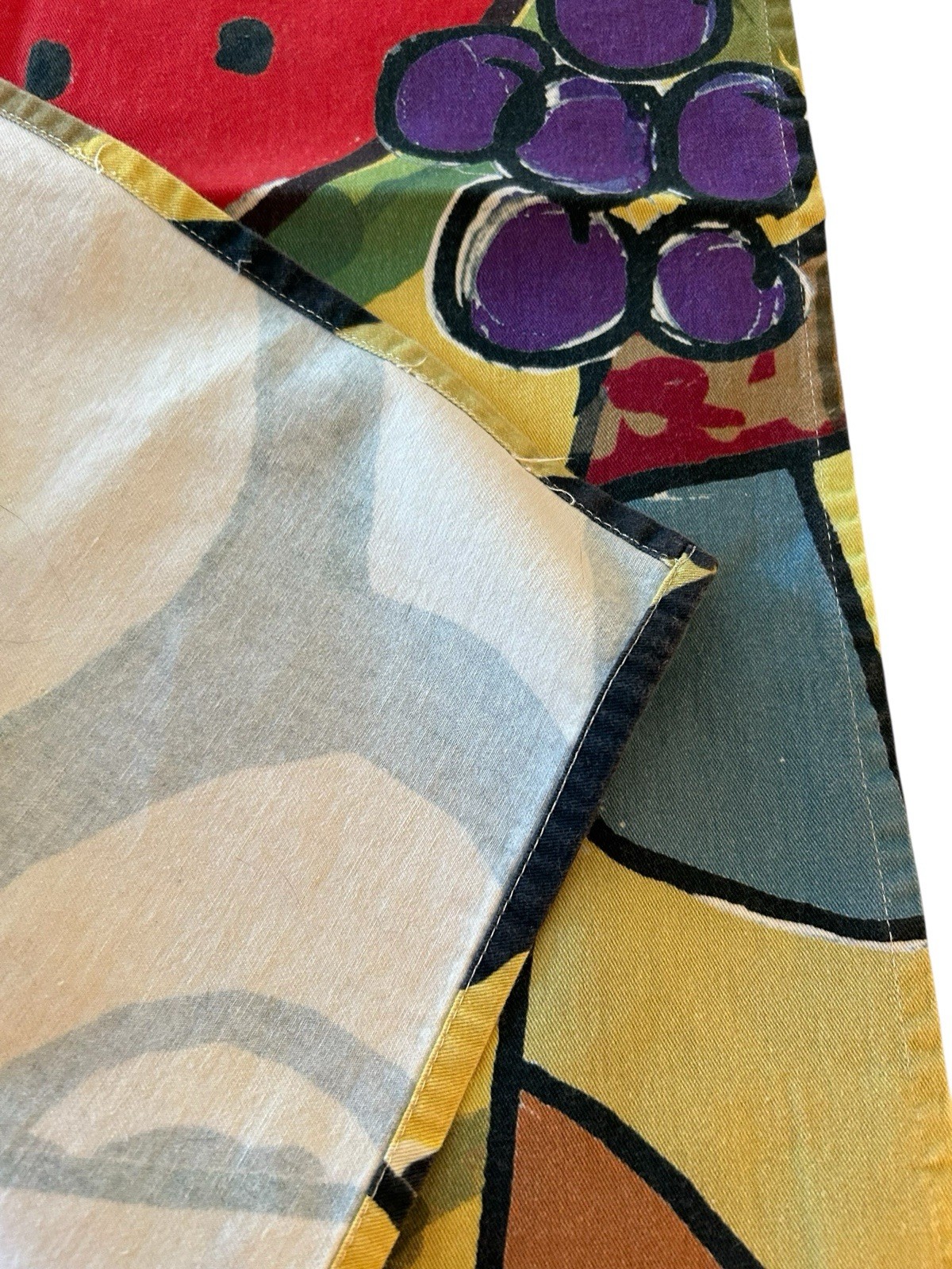 Kitchen Towel Salvador Dali Museum Colorful Fruit Vegetable USA Cotton