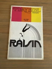 Raisin the Musical Broadway Playbill December 1973