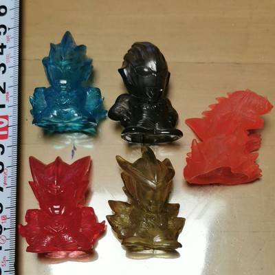 Ultraman Rube Wolfes Expo Limited Soft Vinyl Finger Doll Set, No major ...