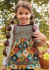 Matilda Jane Mohunk Mountain Sara Tunic Top Choose Your Own Path Girls Size 14.