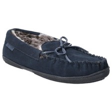 Image of Hush Puppies Mens Ace Slip On Leather Slipper  FS6637