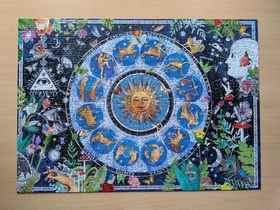   Clementoni Puzzle 1000 Teile   Astrological Chart 70x50 cm Top Zustand