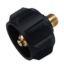 Propane Adapter Regulator Valve Fitting Acme Nut 1/4 Inch Brass