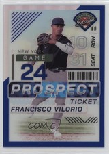 2024 Panini Prospect Edition Blue Prizm 108/149 Francisco Vilorio #26 1a7j