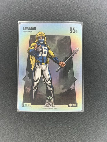 Bo Jackson Battle Arena - Lawman STEEL Silver Battlefoil -SBF-50