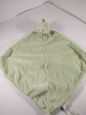 Angel Dear Baby Green Dino Dinosaur Security Blankie Lovey Blanket
