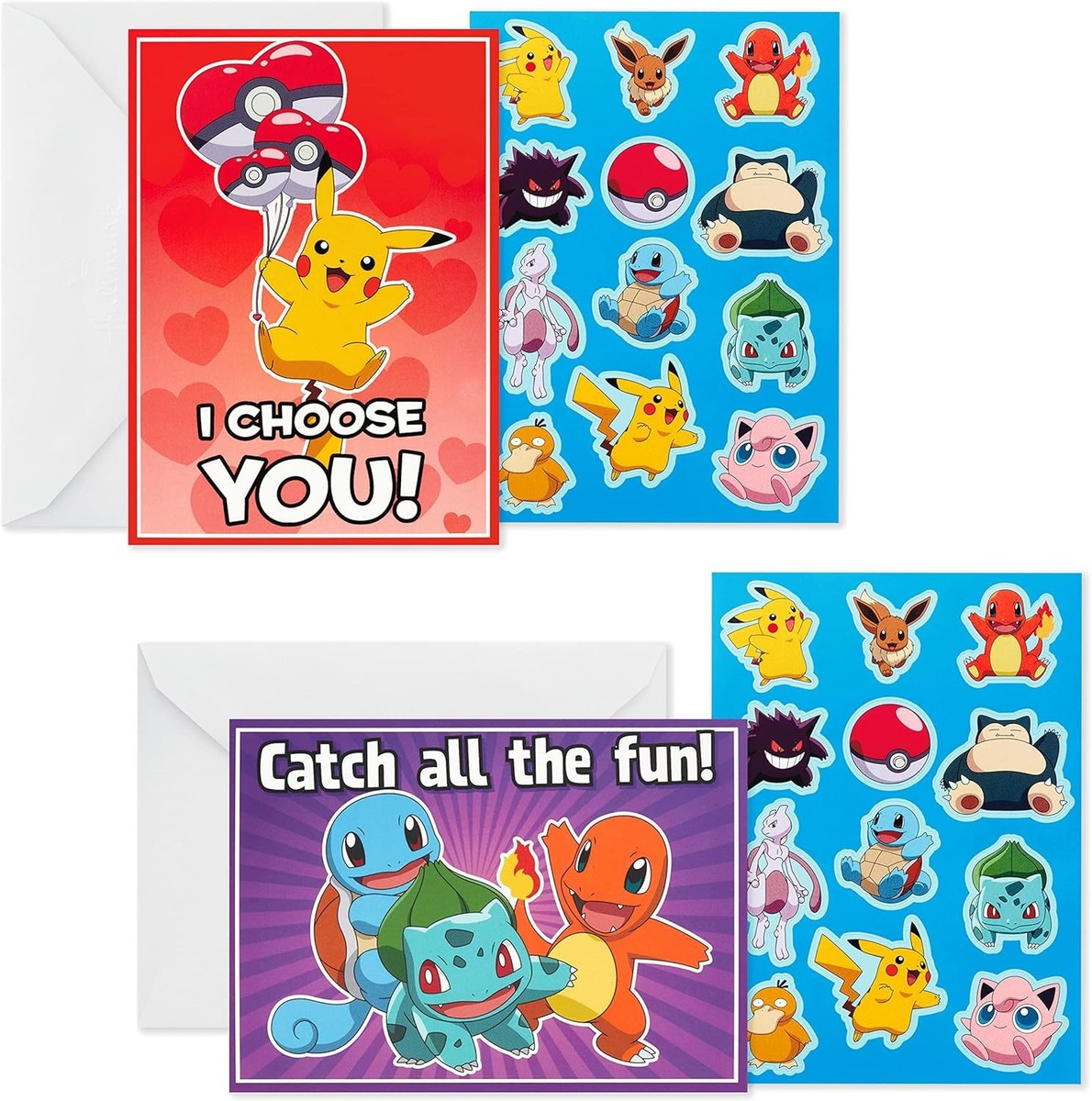 does hallmark sell pokemon cards Pokmon Blank Note Cards Assortment, Pack of 12 - Boxed Cards
