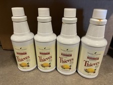 Lot Of 4 Young Living Thieves Cleaners Old Stock See Pics
