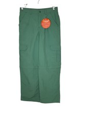 NWT LL Bean Boys Tropicwear Zip Off Pants 16 Adjustable Hiking Camping Outdoor