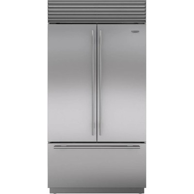 Sub Zero CL4250UFDID/S/T 42'' French Door w/ Internal Dispenser & Tubular Handles