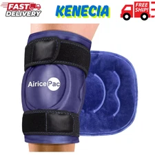 Ice Pack for Knee Pain Relief, Reusable Gel Ice Wrap for Injuries, Swelling, Kne