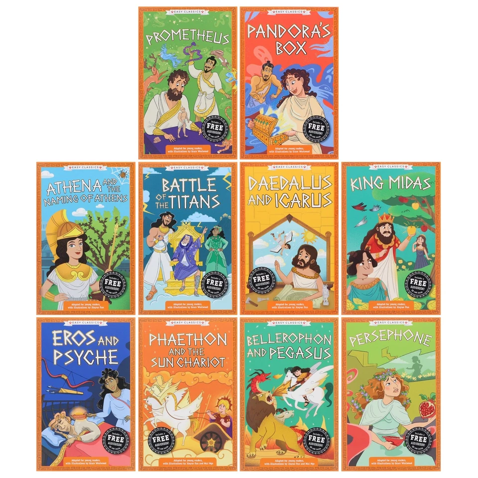 The Greek Mythology Children's Collection: 10 Books Box Set - Ages 7-9 - PB - Image 2 of 4