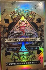 2024  Stacked Deck Football F.S.  Hobby Box A...