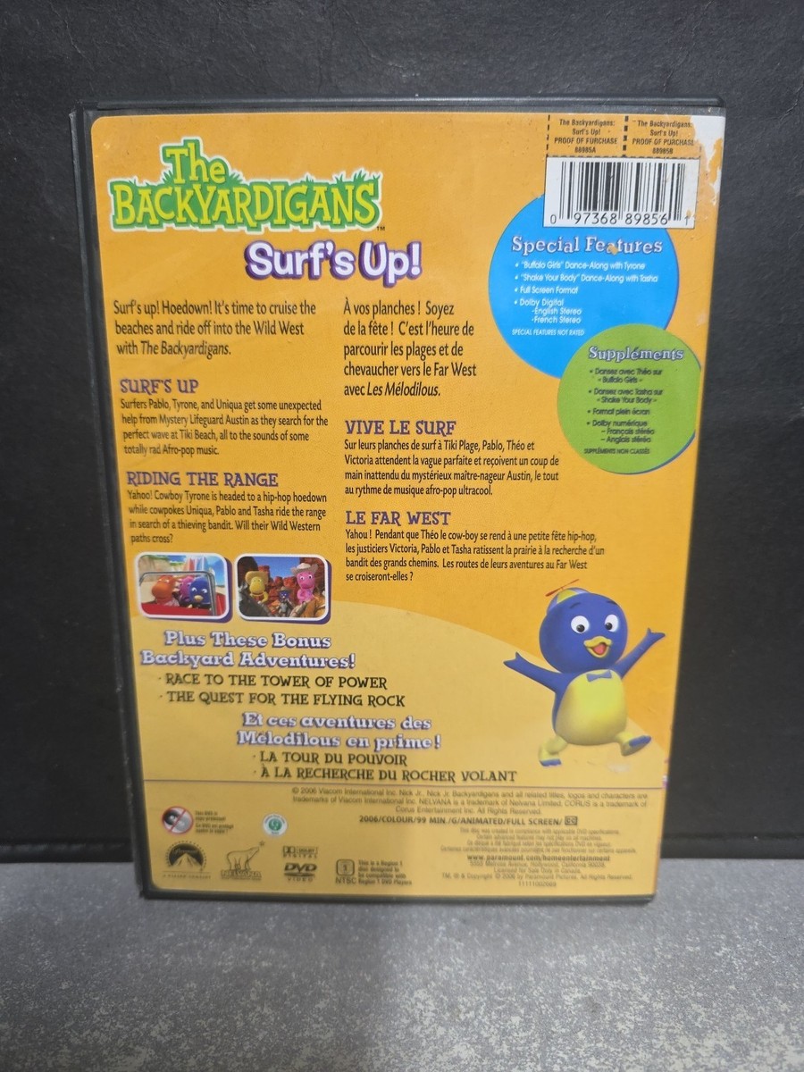 The Backyardigans - Surf's Up! - DVD (English/French) - Nick Jr
