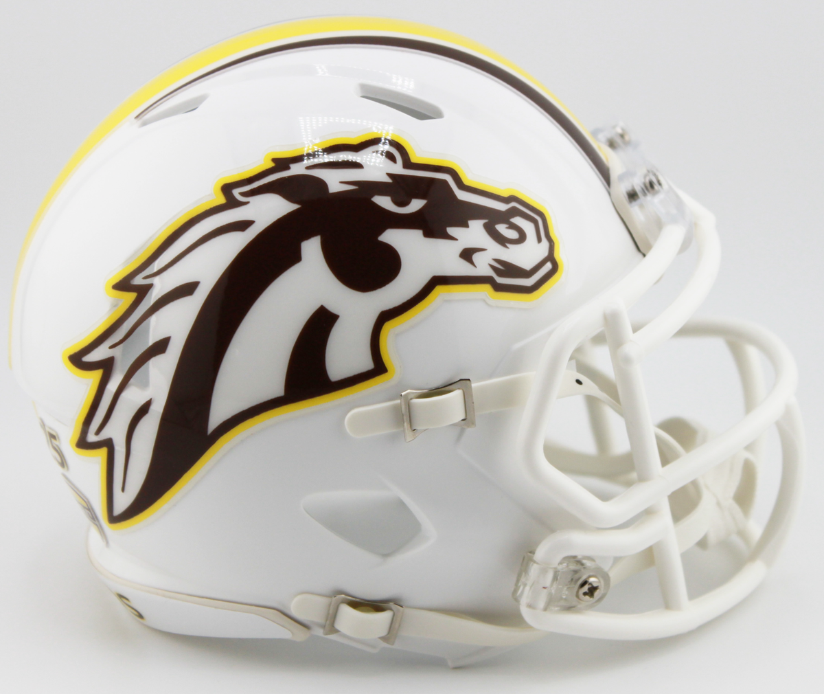 2025 Western Michigan Broncos Custom Riddell Mini Helmet vs