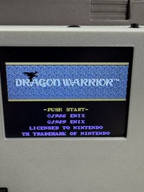 NES Lot of 5 Games: Dragon Warrior, 10-Yard Fight, Operation Wolf, Duck Hunt....