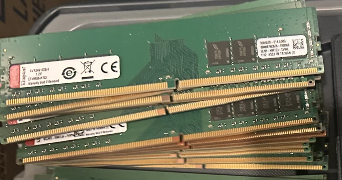 Kingston DDR4 SDRAM 4 GB Total Capacity Memory (RAM) for sale | eBay