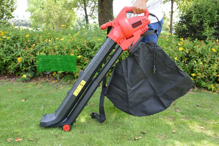220V 2800W Electric Leaf Vacuum Shredder Blower Handheld Bag Yard Lawn Garden
