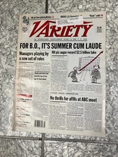 VARIETY 6/3/96-MISSION IMPOSSIBLE 2 PAGE COLOR AD/ASHLEY JUDD NORMA JEAN SALE