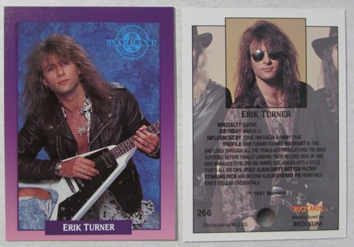 Rock Cards 1991 single trading cards, get more as low as 90 cents! - Picture 231 of 252