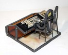 VINTAGE Business CARD Holder METAL SCULPTURE for REAL ESTATE Person BROKER AGENT — photo 5