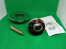 Watco NuFit Push Pull Tub Drain Closure Chrome-Plated Brass 48600-CP NEW FREE SH