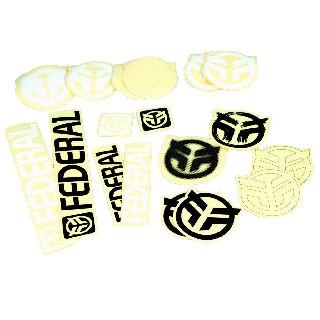 Federal 18 Piece BMX Sticker Pack
