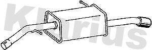 Tail Pipe & Back Box for Citroen C3 e-HDi 70 1.4 Jan 2010 to Present KLARIUS - Picture 1 of 8