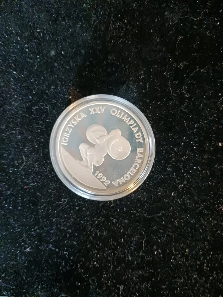 1991 POLAND PROOF 200 000zl "IGRZYSKA XXV OLIMPIADY BARCELONA 1992" Ag.925 COIN. - Image 3 of 4