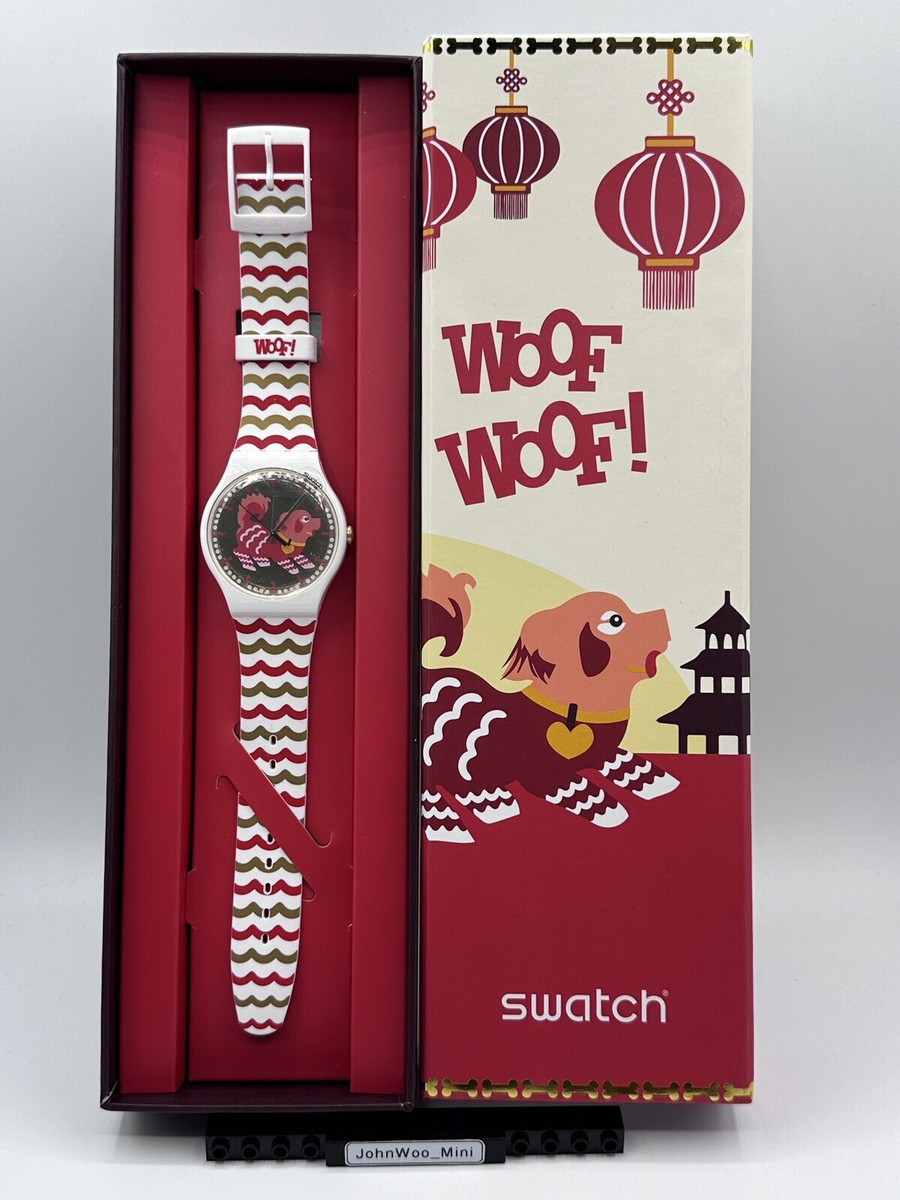 Swatch Chinese New Year Woof Dog Watch 2018 Special Edition