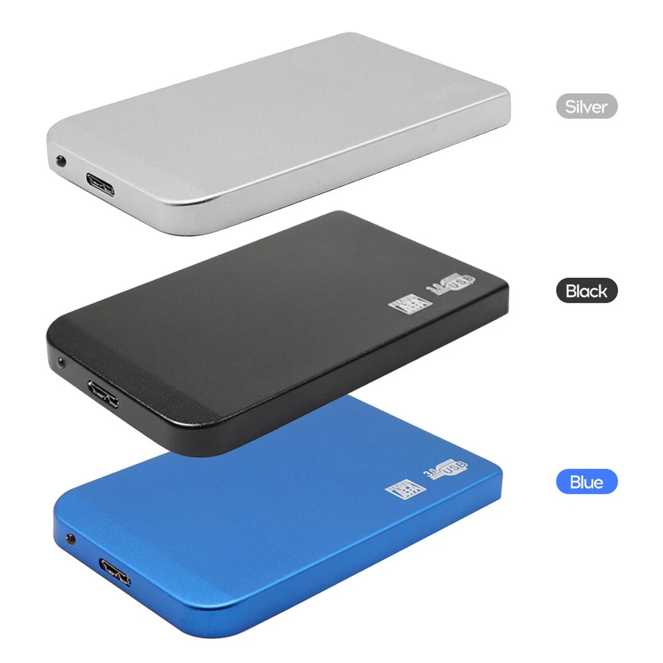 2.5in USB3.0   HDD Hard Drive Box 5Gbps 3TB USB3.0 Portable  K5Y0 - Image 4 of 4