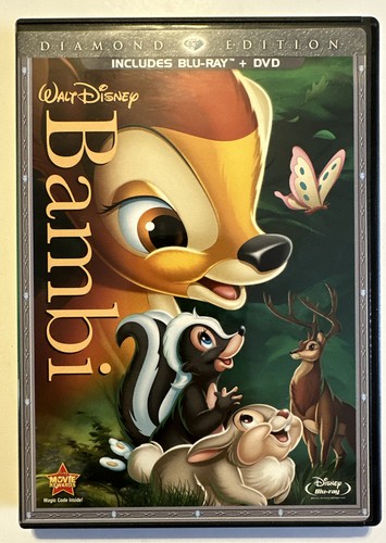 Bambi: Diamond Edition Disney (Blu-Ray/DVD Combo) (2011) - With Slipcover - Picture 3 of 8