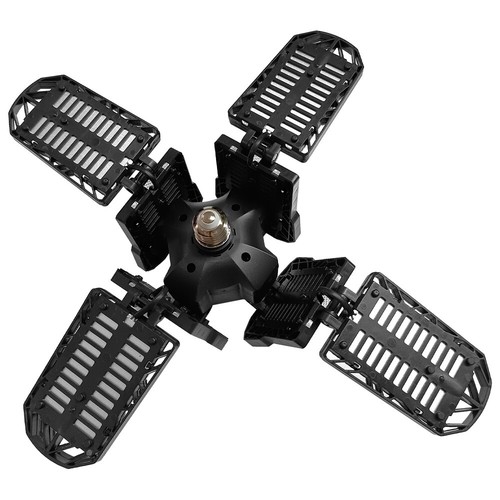 B22/E27 LED Garage Light 100W 5000LM Workshop Ceiling Lighting Deformable Lamp - Picture 12 of 14