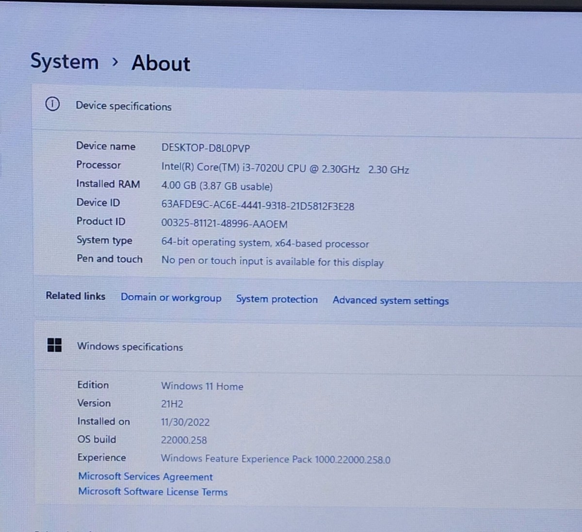 DELL Vostro 15-3568☆Win11☆Core i3☆4G☆SSD Dell Vostro 15-3568 15.6