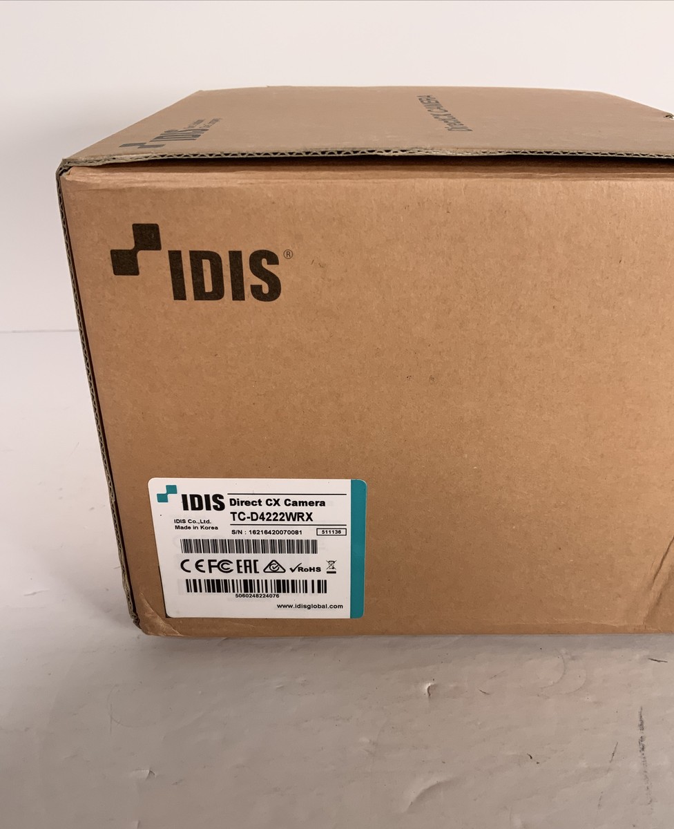 IDIS Direct CX Camera TC-D4222WRX And Camera Accessory IDIS Direct CX Camera TC-D4222WRX And Camera Accessory