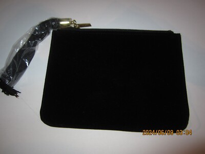 Marc Jacobs Authentic Makeup Pouch Pochette Black Cosmetic