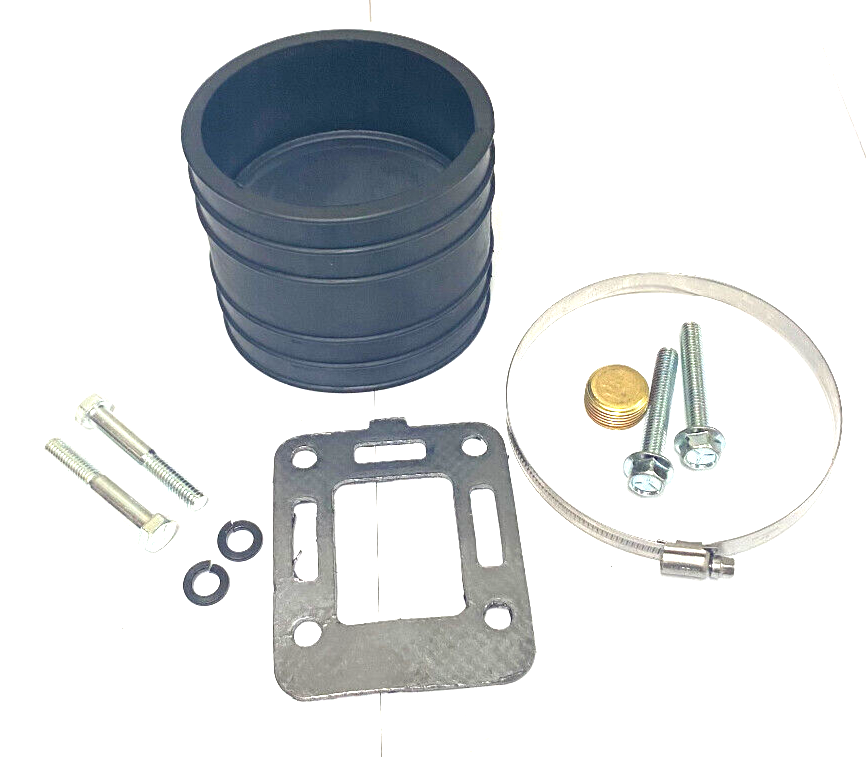 Exhaust manifold Riser Elbow for MerCruiser Marine 120 140 3.0LX ...