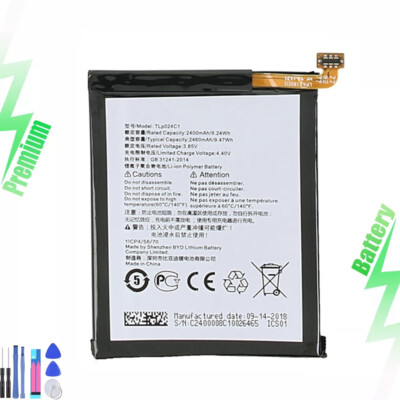 New Battery For Alcatel 1x 5059 5059D 5059I 5059A 5059Y 5059X 5059J-T-Z TLP024C7