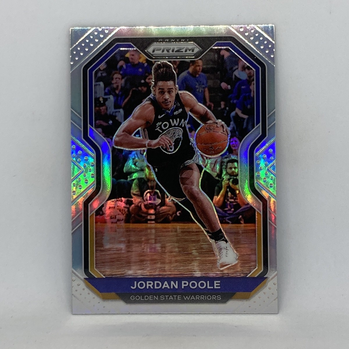 Jordan Poole Silver Prizm Insert 2020-21 Panini Prizm