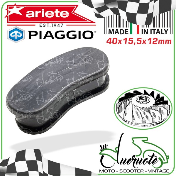 Gommino Tassello FüR Vespa 125 Primavera ET3 PX 80 150 200 Rally Volano-image