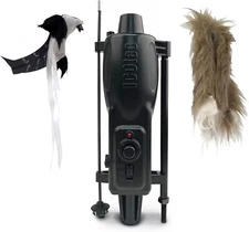 ICOtec PD250 Universal Predator Hunting Decoy, 2 Toppers, Speed Control, Black