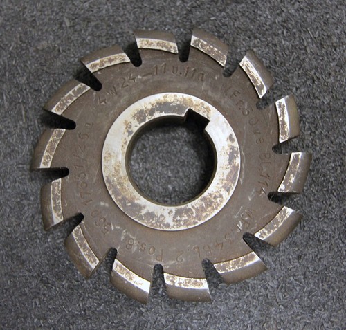 Halbrund-Formfräser konvex Radiusfräser Radius 6mm 90x12x27mm Spannuten: 14 - Bild 3 von 8